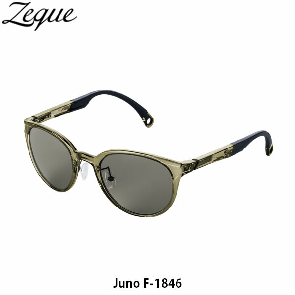 ゼクー Zeque 偏光黒眼鏡 ジュノ F-1846 (TV) 屋台骨 CLEAR OLIVE 水晶体 TRUEVIEW 偏光水飲み 沖釣り 魚釣り ジールオプティクス ZEAL OPTICS GLE4580274168195 フィッシング-スポーツ・アウトドア