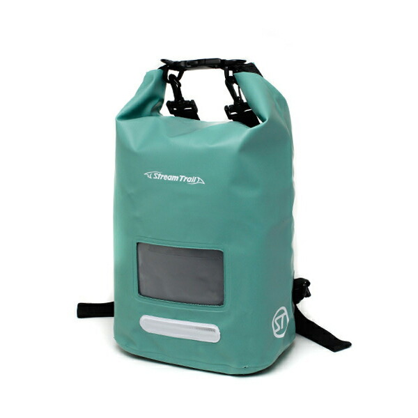 ストリームトレイル ドライキューブ10L バッグ 防水 StreamTrail DryCube10L Emerald STR4542870550361