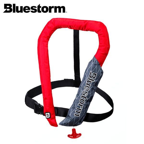 BLUESTORM ブルーストーム 膨脹式ライフジャケット ソバー Red 国土交通省型式承認品 Type A BSJ-2920RSII 高階救命器具 BLUBSJ2920RS2RED 11,498円