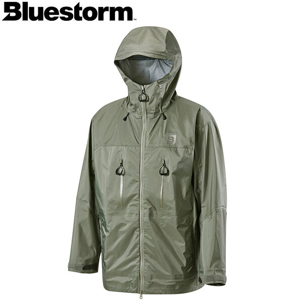 青味暴風 BLUESTORM レインジャケット フィッシングジャケット ポンティアス アノラック 地びた緑であること BSJ-SRJ2R 高階救命物の具 BLUBSJSRJ2REGR