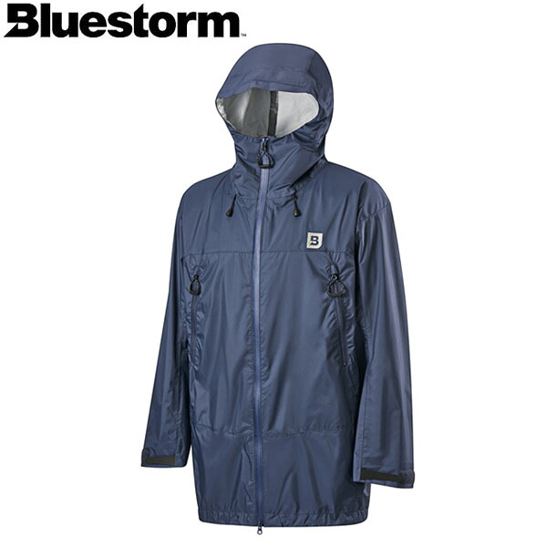 青味暴風 BLUESTORM レインジャケット フィッシングジャケット グリゲールパーカ ディープブルー BSJ-SRJ5 軽さ 高階救命物の具 BLUBSJSRJ5DPB