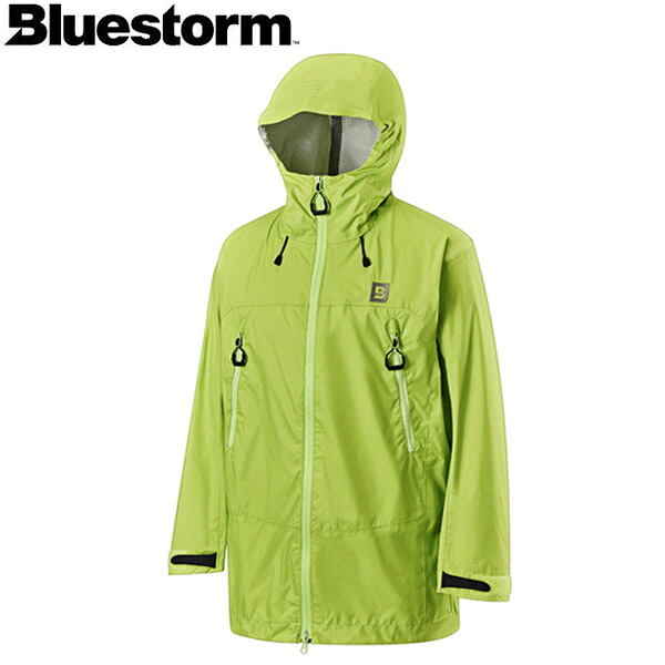 青味暴風 BLUESTORM レインジャケット フィッシングジャケット グリゲールパーカ ルミナスグリーン BSJ-SRJ5 軽さ 高階救命物の具 BLUBSJSRJ5LGR