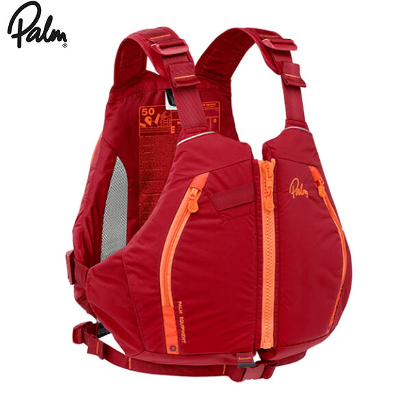 パーム Palm 固型式ライフジャケット PFD Peytoペイト レッド カヌー カヤック 12639(L3-PY23) 高階救命器具 PAL12639RED|Retailer リテイラー