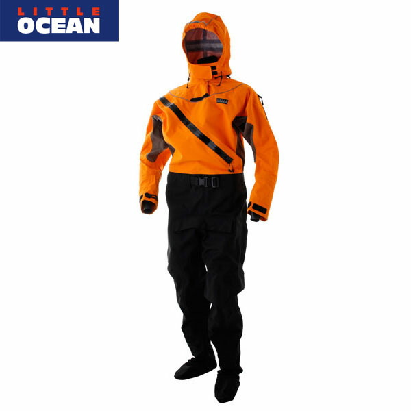 リトル綿津見 LITTLE OCEAN DS-02 フルドライスーツ II マンゴー FULL DRY SUIT  LTPDS02MG