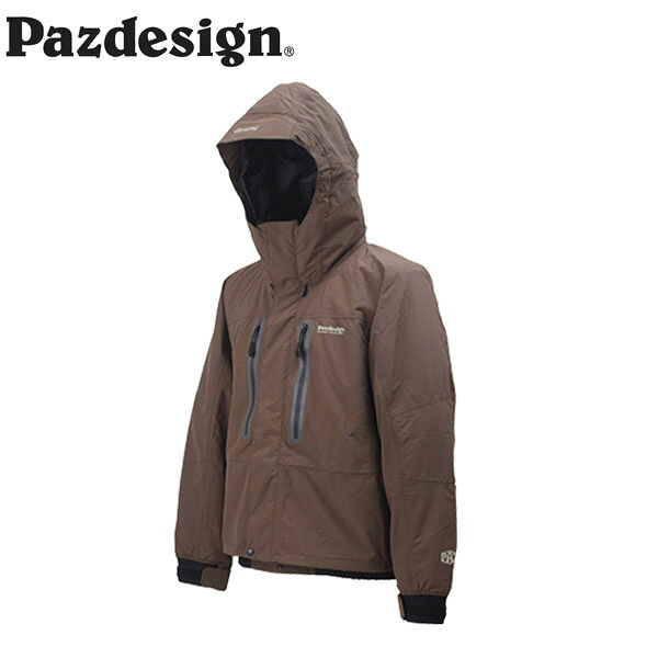 パズデザイン Pazdesign PBR-045 BS ウェーディングウォームジャケットV 赤銅色 WADING WARM JACKET V PAZPBR045BRN
