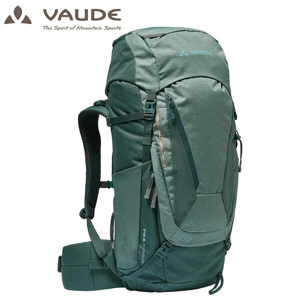 VAUDE ファウデ ウィメンズ アシンメトリック Women'sAsymmetric38+8 トレッキング ツーリング dark forest（0250） VAU159420250