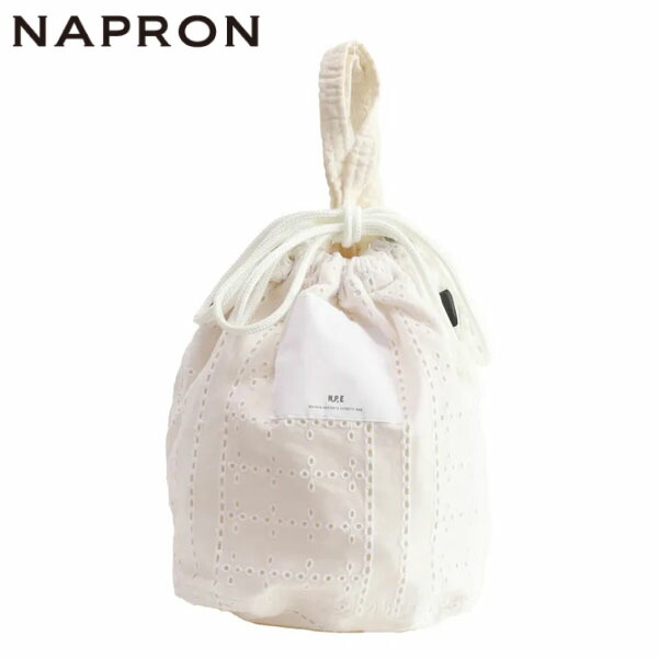ナプロン NAPRON バッグ 鞄 巾着 サブバッグ INDIA EMBROIDERY PATIENTS BAG Sサイズ キナリKINARI Z-NPE024820SKI