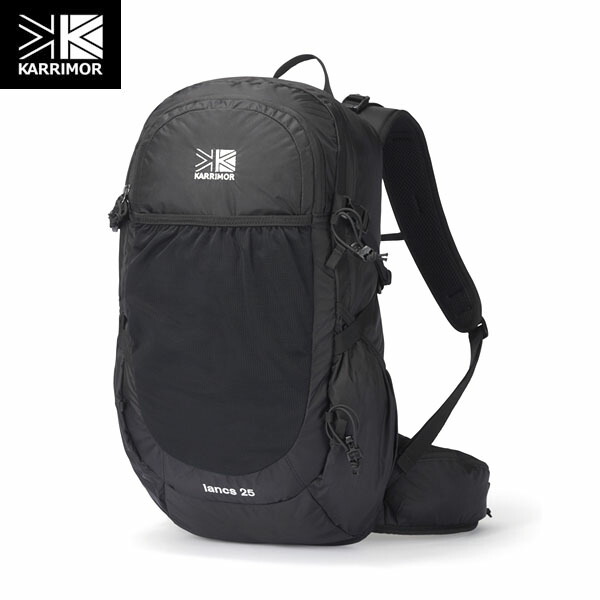 カリマー karrimor リュック バックパック lancs 25 ランクス25 Black ブラック 小型 登山 トレッキング 軽量 KAR5012489000