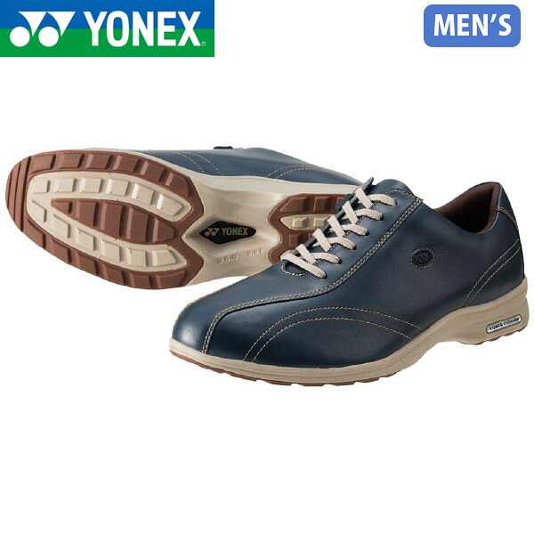ヨネックス YONEX メンズ パワークッションMC30 ネイビーブルー ウォーキングシューズ スニーカー 軽量 衝撃吸収 撥水 抗菌防臭 滑りにくい YONSHWMC30019|Retailer リテイラー