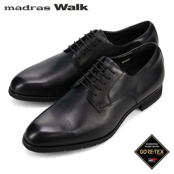 マドラスウォーク 惜しみ無い大いさ メンズ MWK9641S BLACK ゴアテックス サラウンド フットウェア 外羽毛プレーントゥドレスシューズ MWK9641S madrasWalk MADMWK9641SBLA メンズ靴-ビジネスシューズ-靴