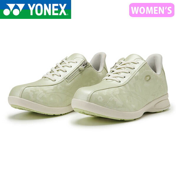 ヨネックス YONEX レディース ウオーキングシューズ 力強さ座布団L130W ペールグリーン YONSHWL130W342