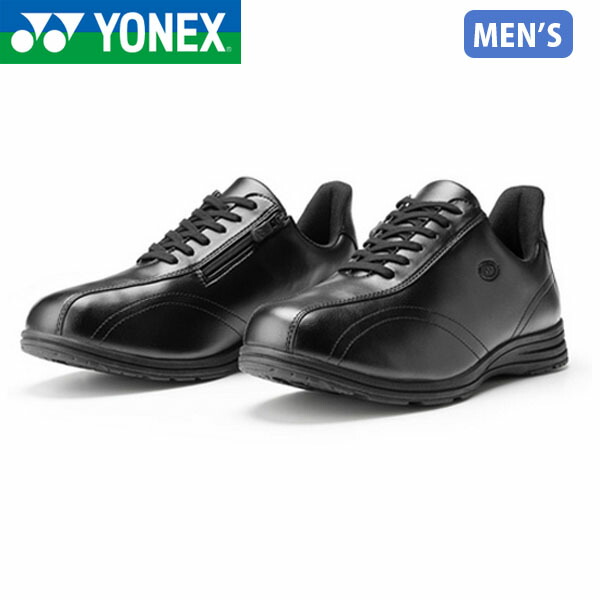 ヨネックス YONEX メンズ ウオーキングシューズ 力強さ座蒲団M130W 黒いこと YONSHWM130W007