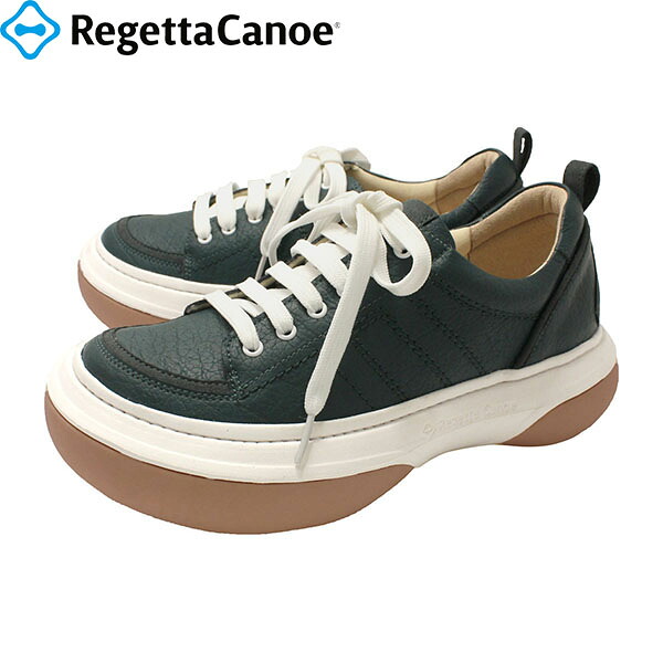 リゲッタカヌー スニーカー ユニセックス レースアップシューズ モスグリーン RegettaCanoe RGTCJFT001MGR｜Retailer　リテイラー