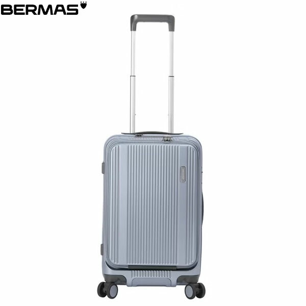 赤ちょうちん集合体 BERMAS 持ちはこび入れもの 旅行バッグ 静音キャスター BM Travel Smart FO50糎 37L スチール写真青み 旅行 心地好い 出張 旅する 森閑とした BER6055061
