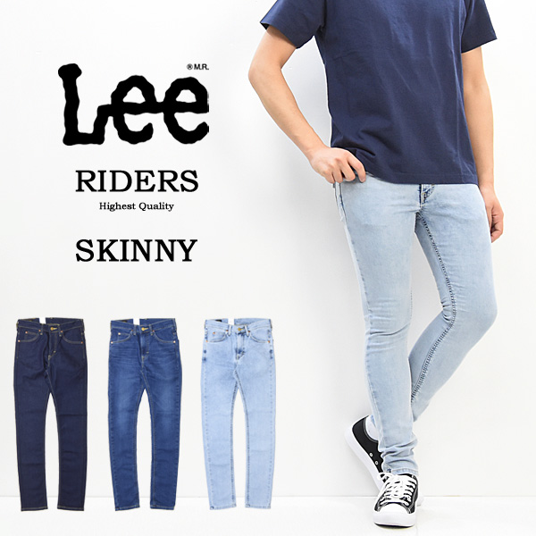 楽天市場 Off セール Sale Lee リー Rider スキニー ライトオンスデニム ジーンズ 日本製 春夏用 ストレッチデニム メンズ 送料無料 Lm0610 Rex One レックスワン