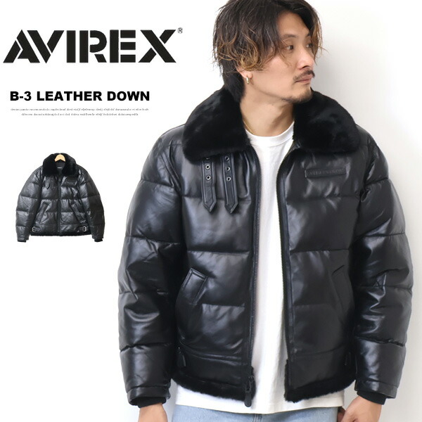 大人気アイテム 楽天市場】AVIREX アヴィレックス リアルムートン B-3ジャケット ジャケット・アウター