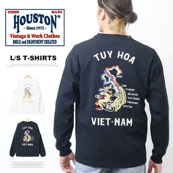 楽天市場】スーベニア長袖Tシャツ「MAP」 HOUSTON 22153 ヒューストン