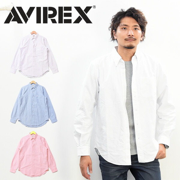 楽天市場】AVIREX アヴィレックス 長袖 ブロックチェック ワークシャツ 長袖シャツ チェックシャツ メンズ アビレックス 送料無料 6125137  : REX ONE レックスワン