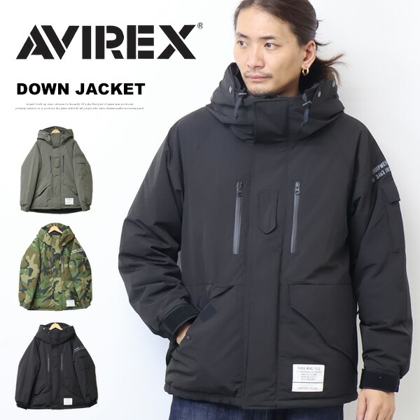 楽天市場】AVIREX アビレックス アヴィレックス ダウンジャケット ANG