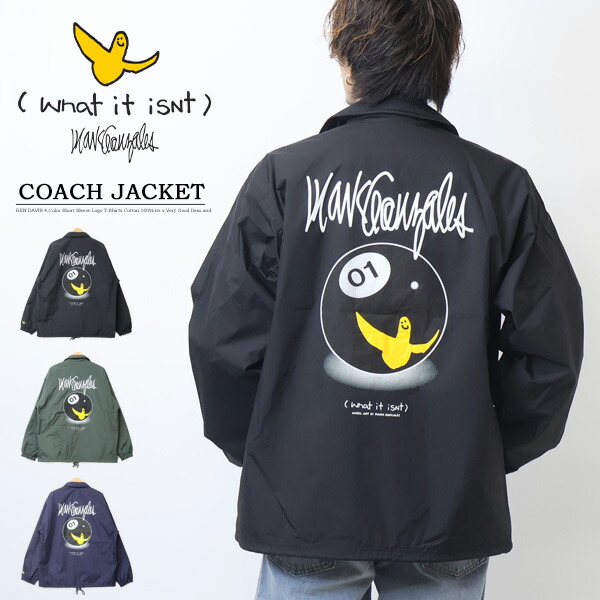 マークゴンザレス　ボア付きコーチジャケット　Mサイズ 中古・古着通販】MARK GONZALES (マーク・ゴンザレス) 裏ボア