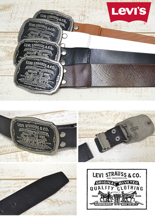 levi strauss leather belts