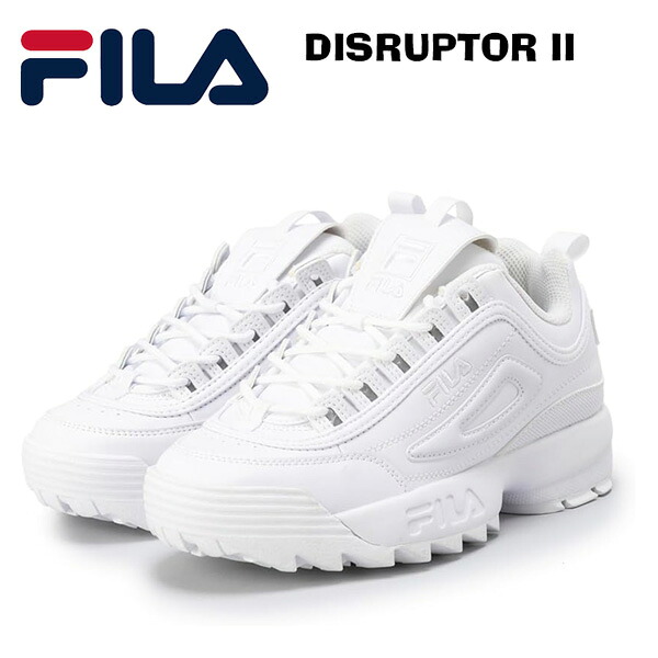 FILA フィラ スニーカー DISRUPTOR2 ディスラプター2 メンズ レディース ユニセックス 靴 シューズ 送料無料 USS23029｜REX ONE レックスワン 7,977円