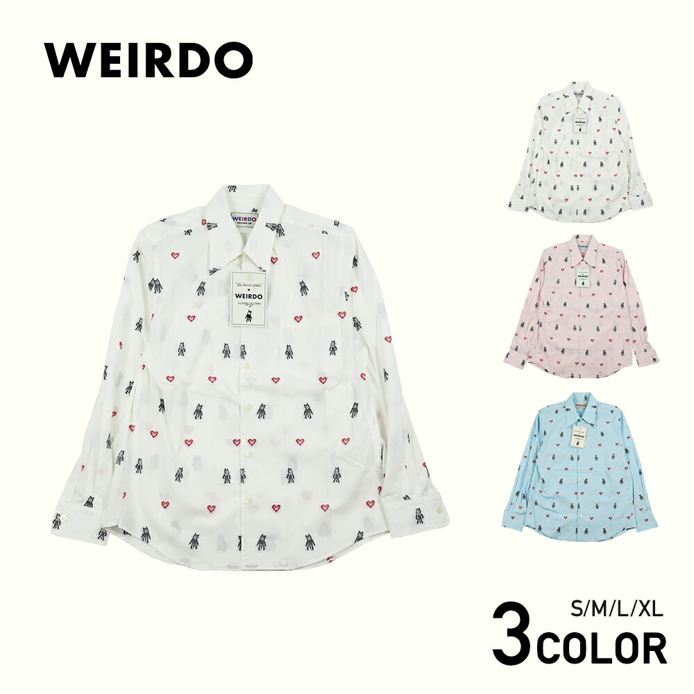 キ*ン様 weirdo レーヨンウルフシャツ 23022219.jpg