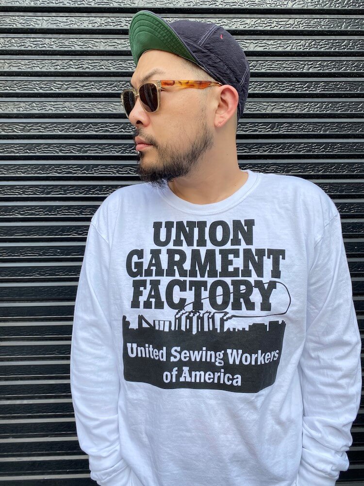 NORTH NO NAME (ノースノーネーム) ノースノーネーム North No Name PATCH DESIGN PRINT T-SHIRT