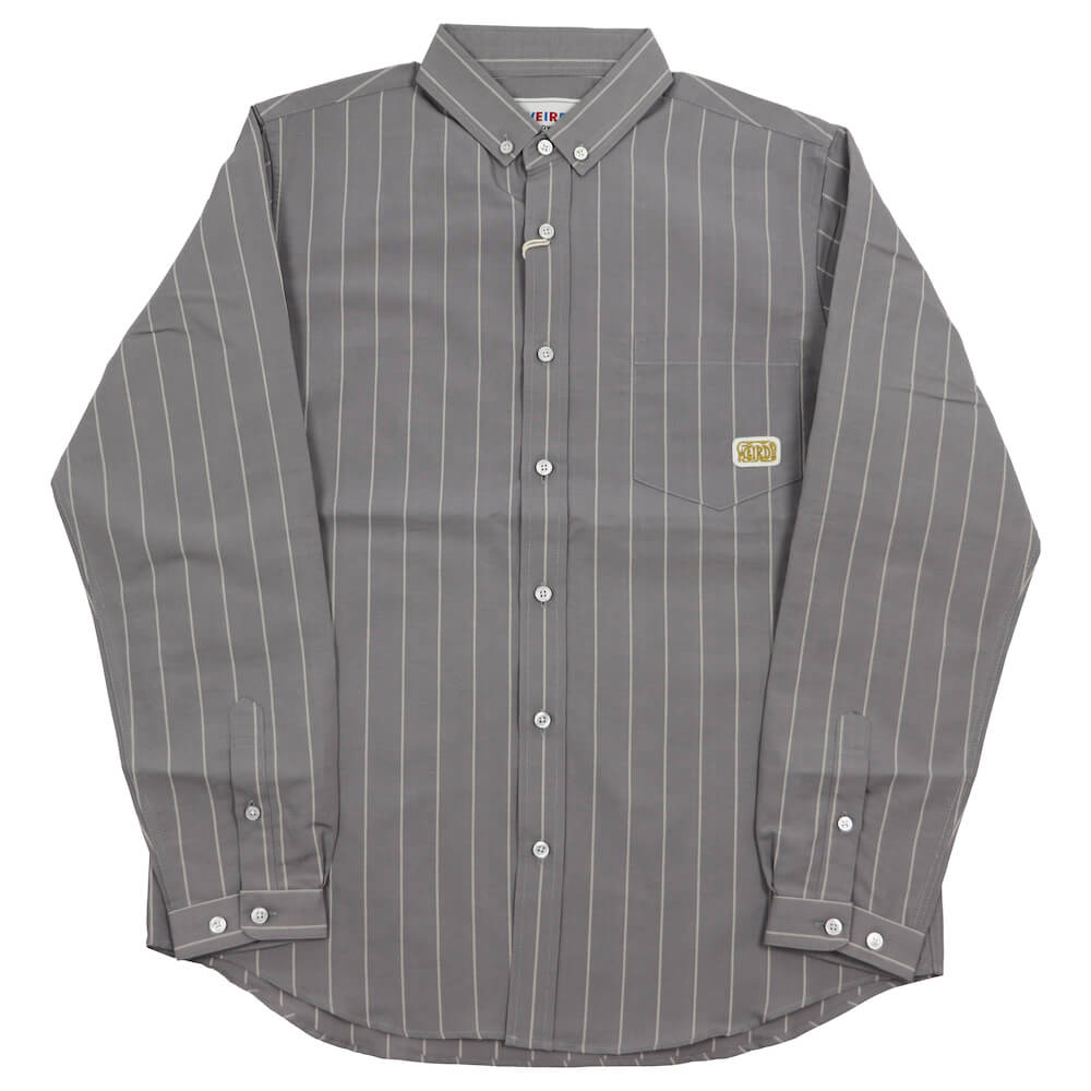 残りMサイズのみ ウィアード ストライプ スモールカラーボタンダウンシャツ 長袖 メンズ WEIRDO SCREW - L/S SMALL B.D. SHIRTS GLADHAND グラッドハンド GANGSTERVILLE ギャングスタービル OLD CROW オールドクロウ