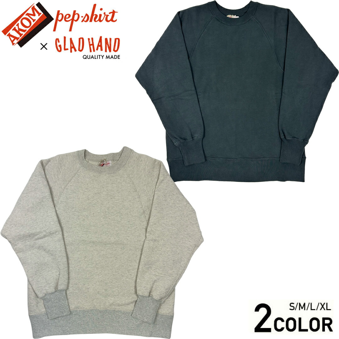 取りのこしL・XL大きさのみ グラッドハンド x アコム 汗水 メンズ 労働者の一団のど首 GLADHAND x AKOM - SWEAT GANGSTERVILLE ギャングスタービル WEIRDO ウィアード OLD CROW 年寄りの鴉