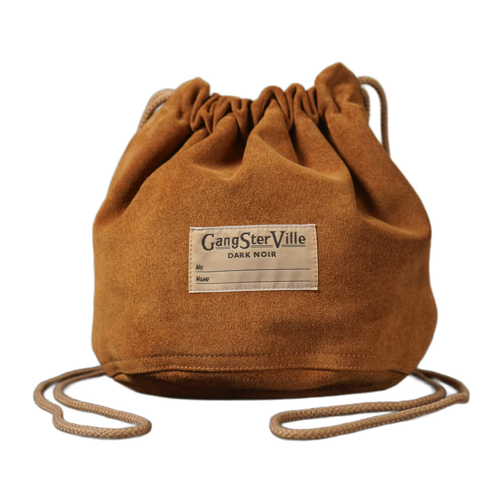 Maniac apes様 ディアスキン巾着キャメル Maniac apes様 ディアスキン