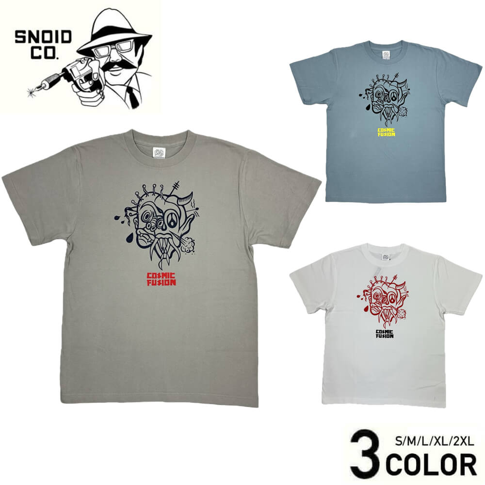 楽天市場】スノイド Tシャツ 半袖 クルーネック メンズ SNOID STINKS