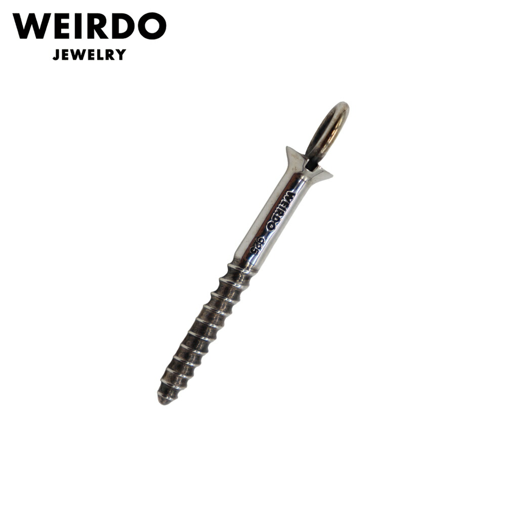 ウィアード ジュエリー マイナスネジ トップ 日本製 WEIRDO JEWELRY SCREW - TOP GLADHAND グラッドハンド GANGSTERVILLE ギャングスタービル｜REZAR