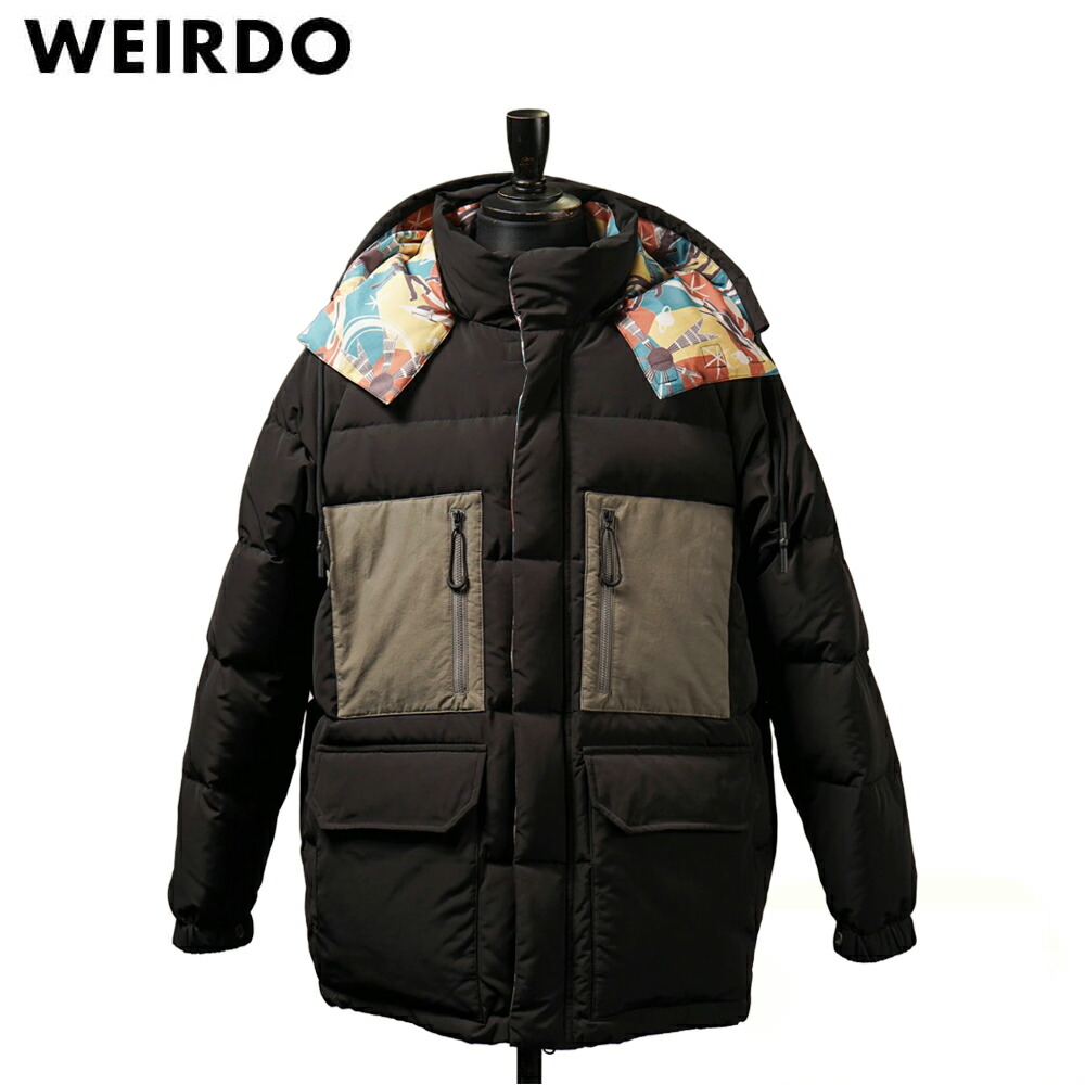 楽天市場】WEIRDO ウィアード /「THE SPUTNIKS - DOWN JACKET / MOSS