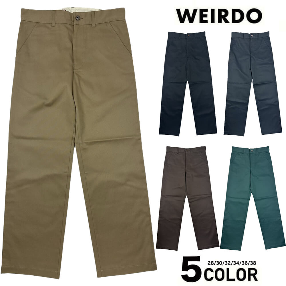 ウィアード ワークパンツ メンズ チノパン WEIRDO WIND UP - PANTS GLADHAND グラッドハンド GANGSTERVILLE ギャングスタービル OLD CROW オールドクロウ