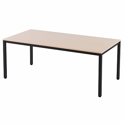 ダイセン　会議用テーブル　日本製 楽天市場】会議テーブル 会議机 1800×900 配線ボックス無し NI-MTN1890