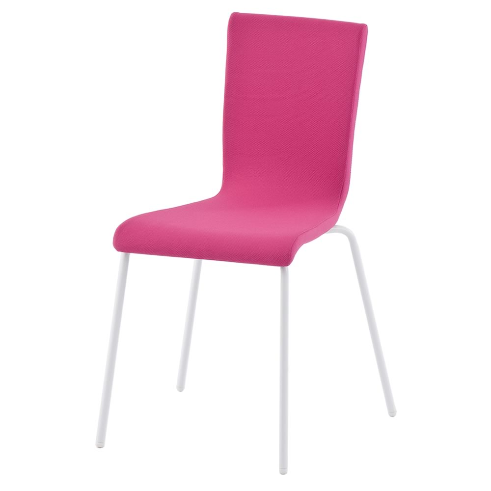 ＹＡＭＡＺＥＮ　ファブリックチェア　ライトピンク　ＦＣＬ−４２（ＬＰＩ）　１脚 YAMAZEN ファブリックチェア ライトピンク FCL-42（LPI） 1脚 まとめ