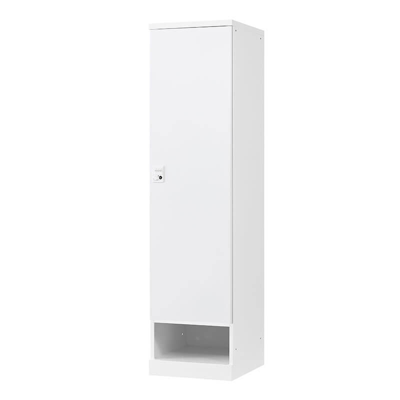 【メーカー取り寄せ品】RLKシリーズ リラッシュ 更衣用ロッカー 下段オープンタイプ 1人用W450 ダイヤル錠 ニューホワイト◆RLK-TKD145-WTW