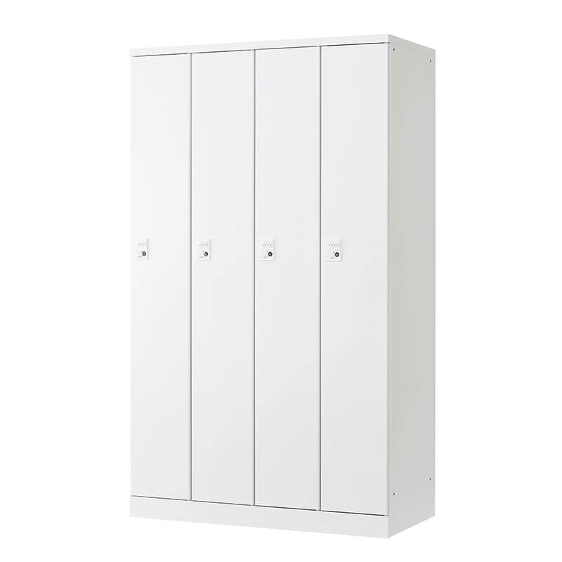 【メーカー取り寄せ品】RLKシリーズ リラッシュ 更衣用ロッカー オール扉タイプ ４人用W1050 ダイヤル錠 ニューホワイト◆RLK-TTD410-WTW