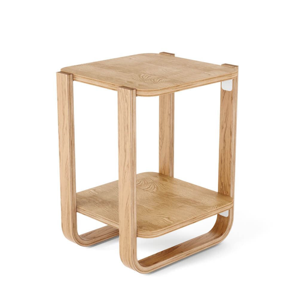 【メーカー取り寄せ品】【個人宅配送可】 Furniture ベルウッド サイドテーブル ナチュラル 幅380x奥行420x高さ530 ◆21017426390 収納 ナチュラル リビング 玄関 組立式 オフィス 在宅勤務 テレワーク 書斎 会議室 家具 インテリア 机 テーブル 収納 棚 省スペース 多機能