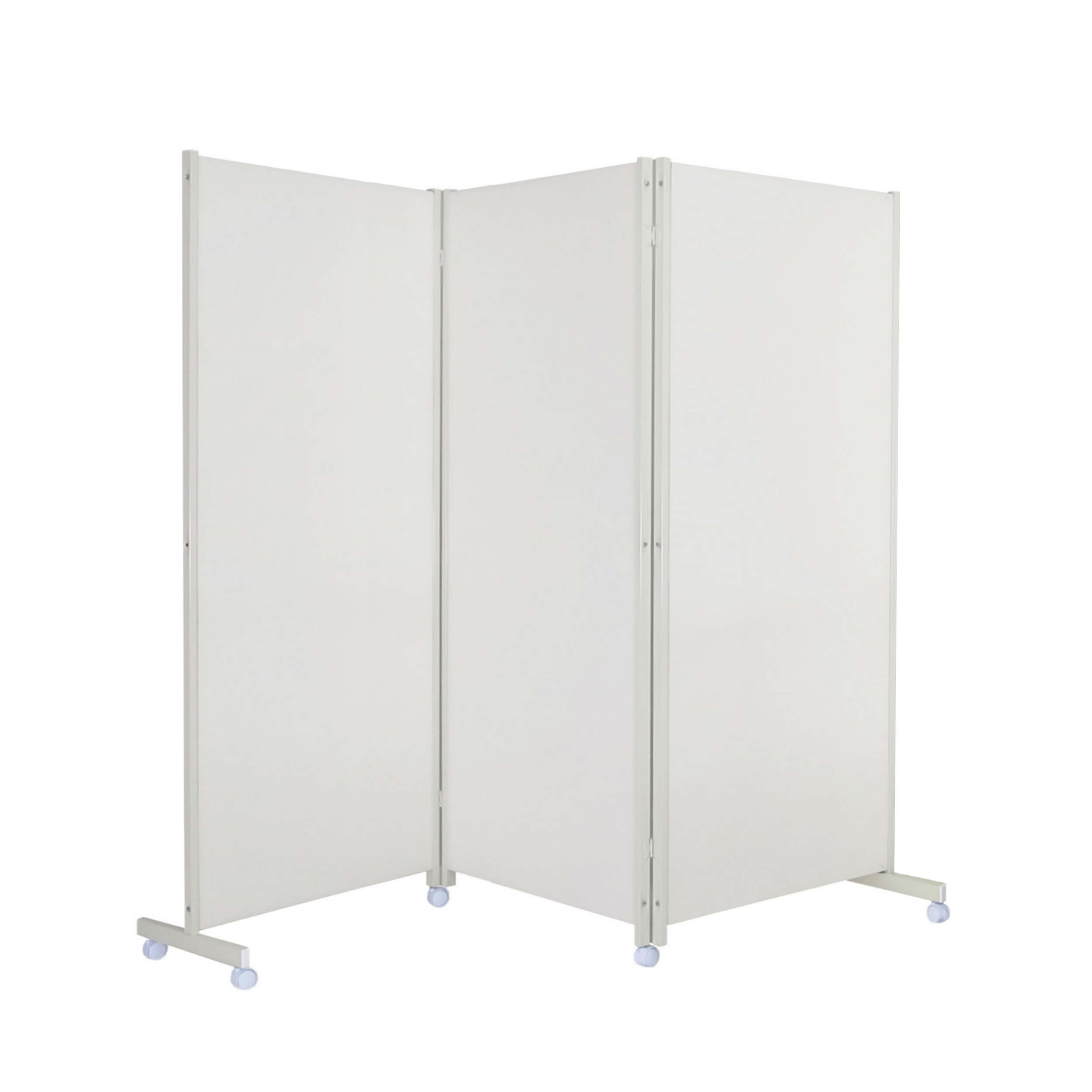 【メーカー取り寄せ品】日本住器工業 OTPシリーズ 折りたたみパーテーション 高さ180cm 3連 ホワイト◆OTP-180-3-WH