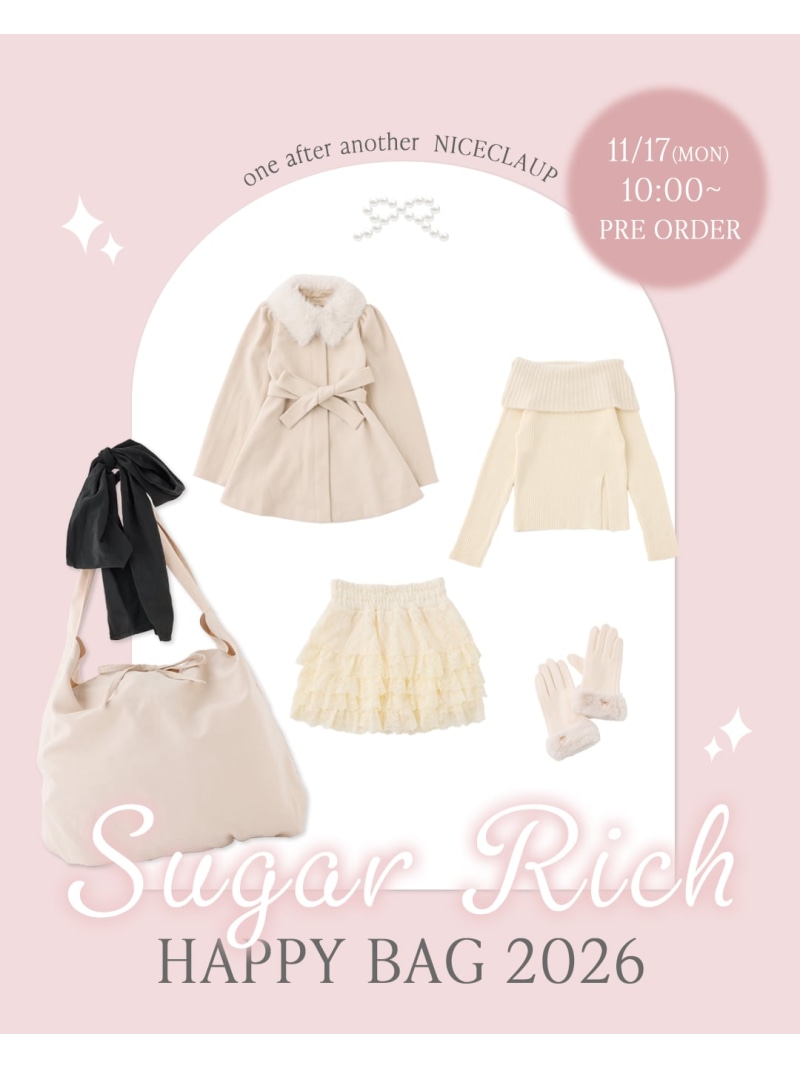 one after another NICE CLAUP [2026新春福袋]Sugar Rich ワンアフター 