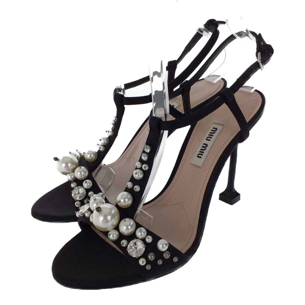 miu miu pearl heels