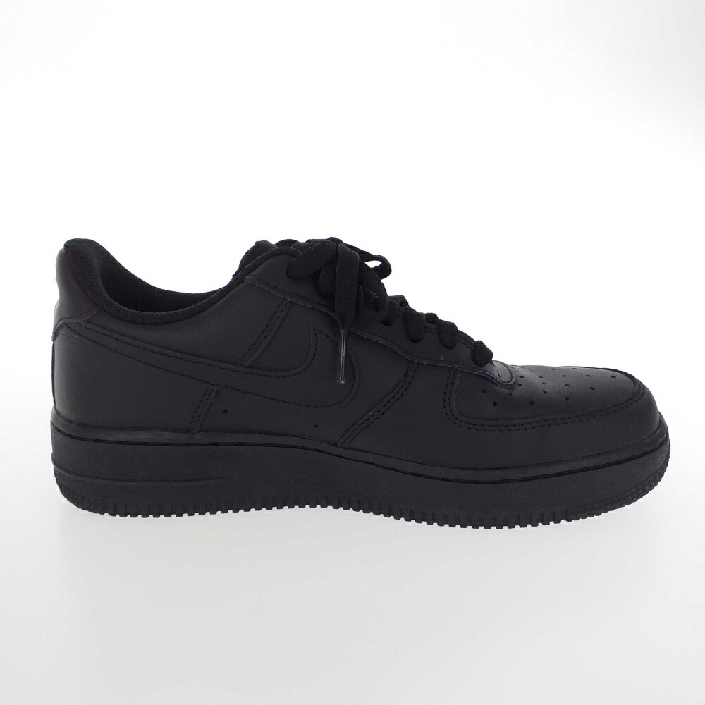 black leather air force