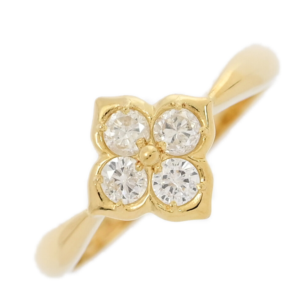 ✨美品✨Nina Ricci ニナリッチ イエローゴールド NINA RICCI/ニナリッチ K18 イエローゴールド シトリン ブルー