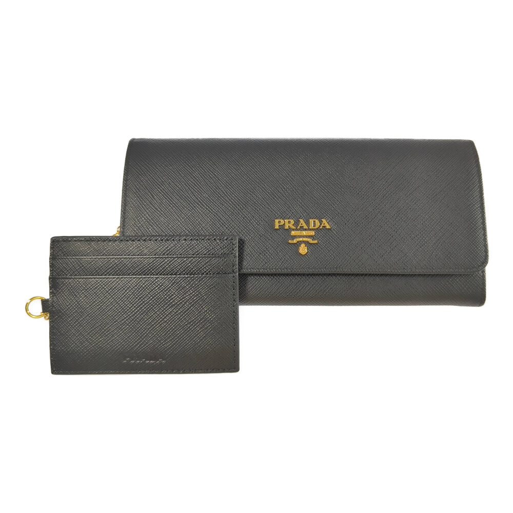 楽天市場】【財布】PRADA プラダ ロゴ ラウンドファスナー 長