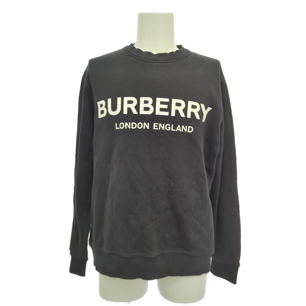 現行★美品★BURBERRY バーバリー ボンディング トレーナー Bロゴ 黒 楽天市場】バーバリー BURBERRY トレーナー スウェット