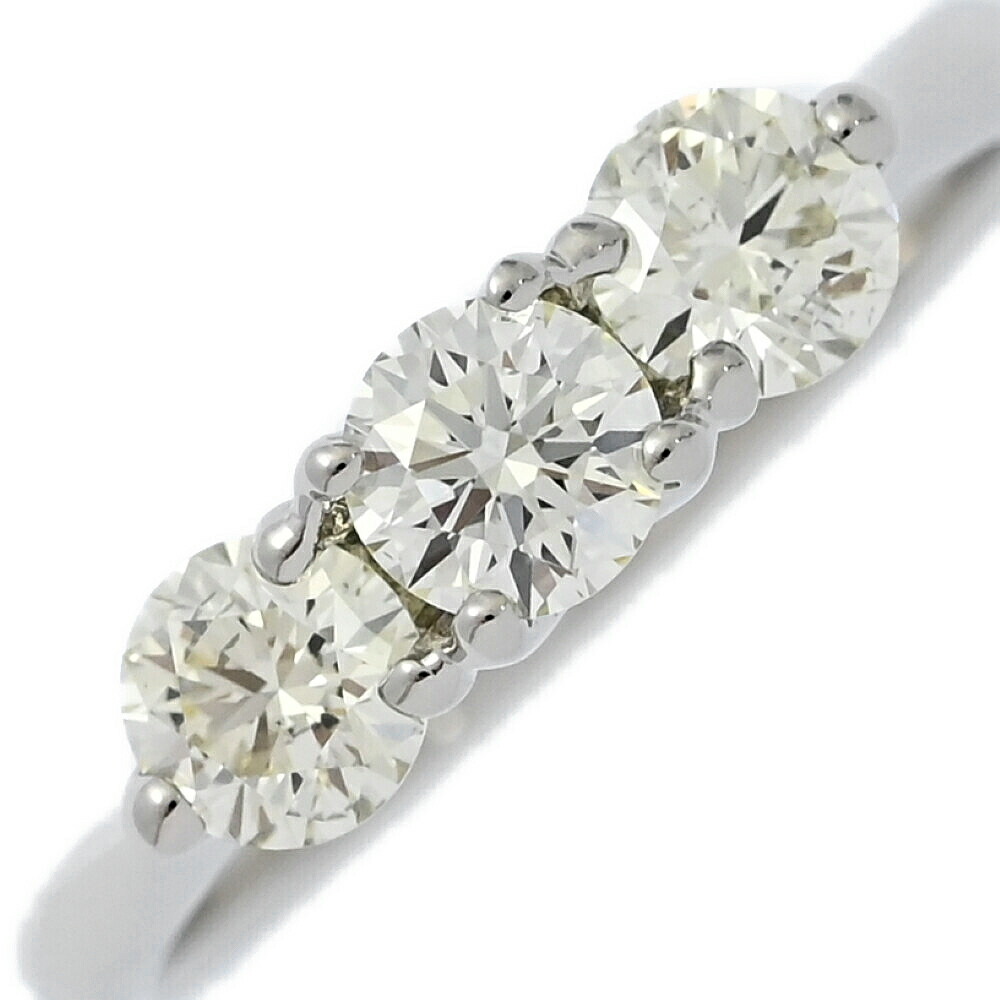 楽天市場】ジュエリーツツミ 3Pダイヤモンド エンゲージリング 指輪