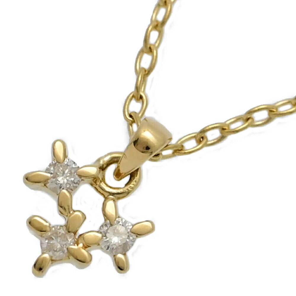 楽天市場】agete アガット ハート ネックレス ダイヤモンド0.08ct