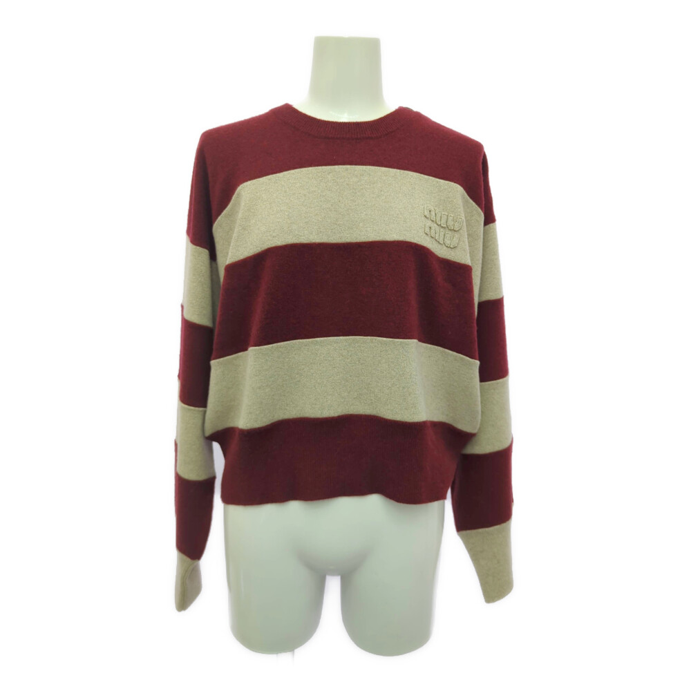 楽天市場】ミュウミュウ miumiu サイズ:40 MML881 バックロゴカシミヤ